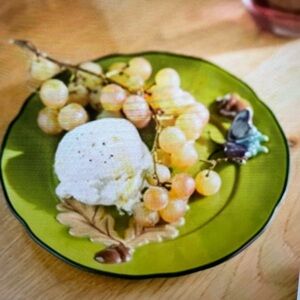 ❤️ ANTHROPOLOGIE THE FAYE ICON BUTTERFLY STONEWARE DESERT PLATE NEW